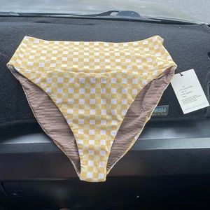 ACACIA SWIMWEAR ECHO BOTTOM IN MARIGOLD Medium